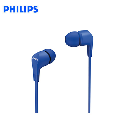 AUDIFONO C/MICROF. PHILIPS IN-EAR TAE1105BL 3.5MM BASS BLUE*